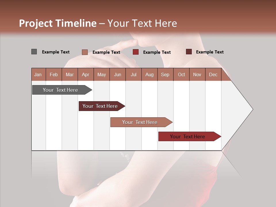 Team Itting Toon PowerPoint Template