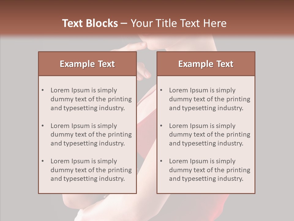 Team Itting Toon PowerPoint Template