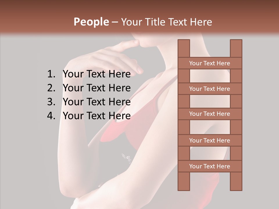 Team Itting Toon PowerPoint Template