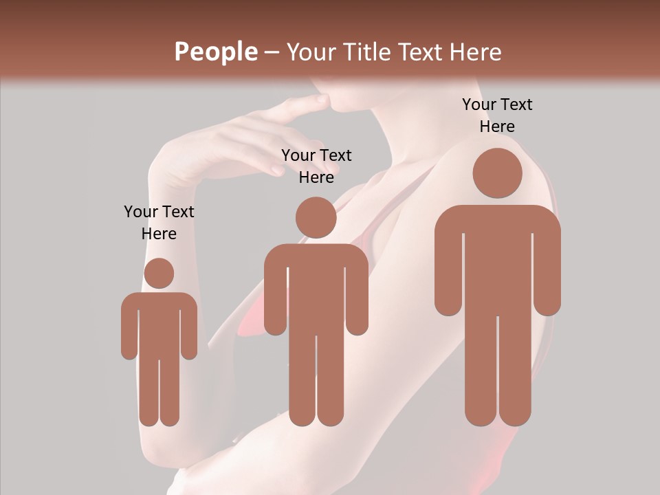 Team Itting Toon PowerPoint Template