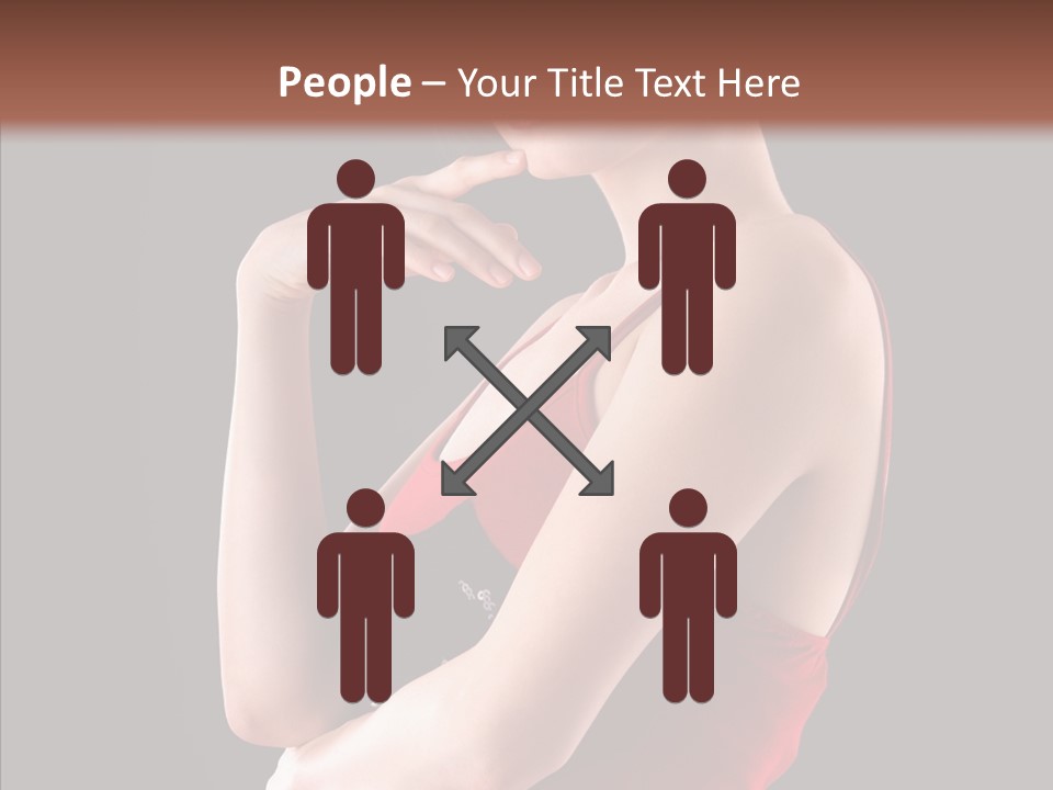 Team Itting Toon PowerPoint Template