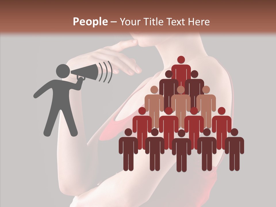 Team Itting Toon PowerPoint Template