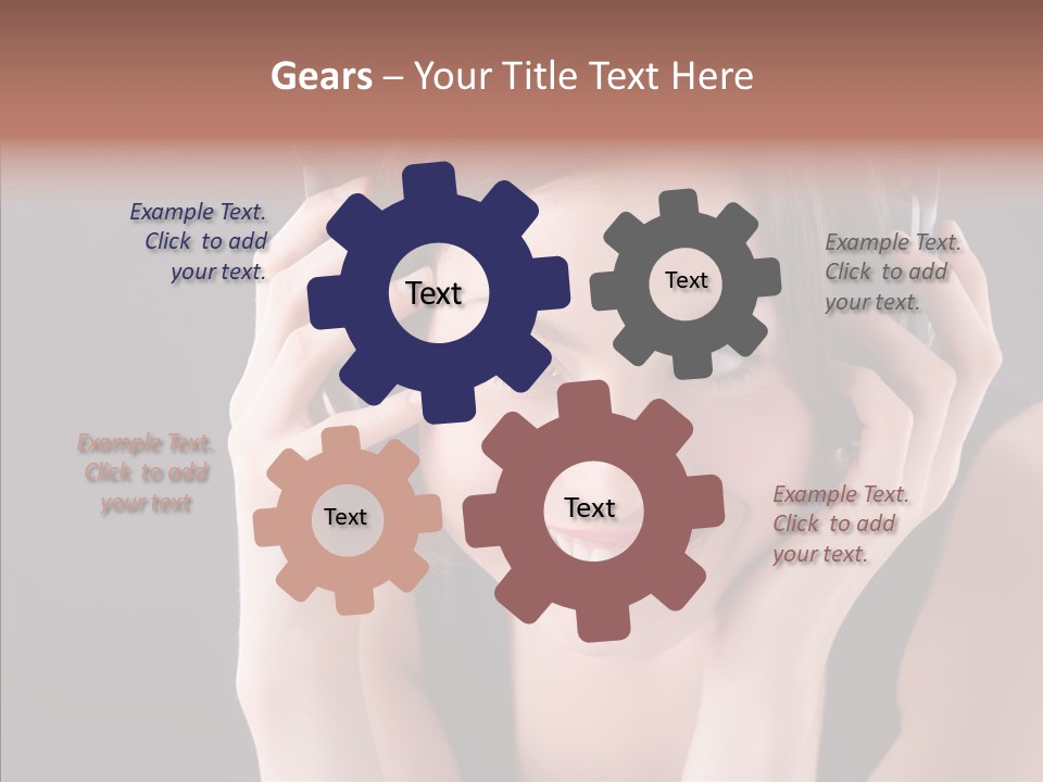 Figure Conference Company PowerPoint Template