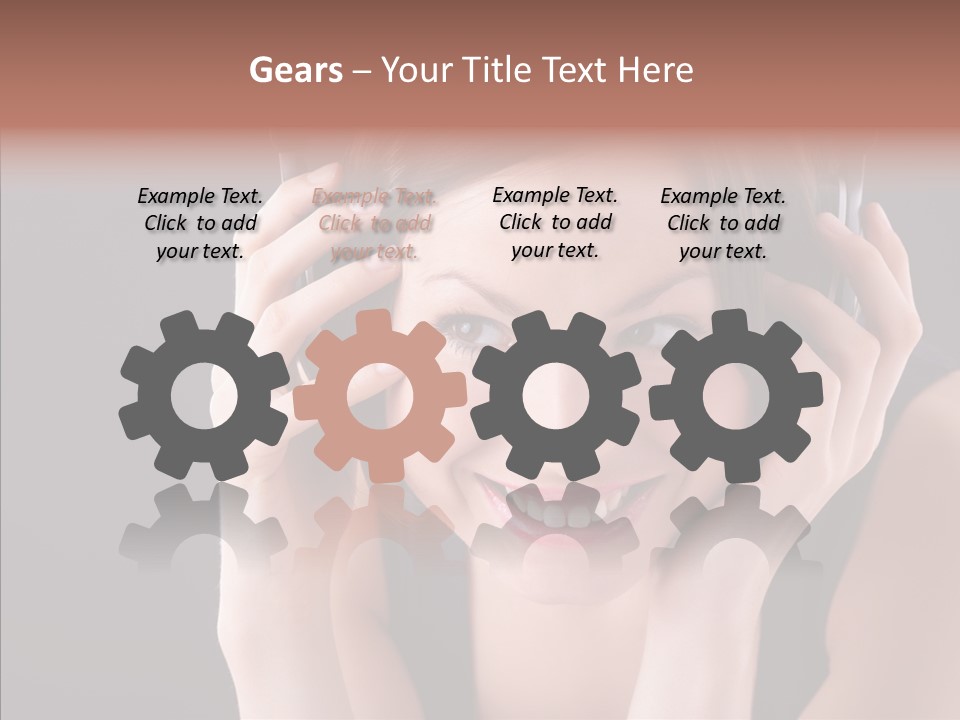 Figure Conference Company PowerPoint Template