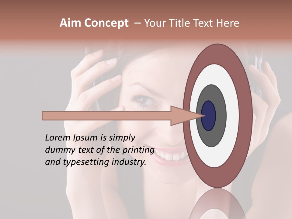 Figure Conference Company PowerPoint Template