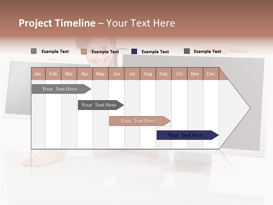 Board Office Writing PowerPoint Template