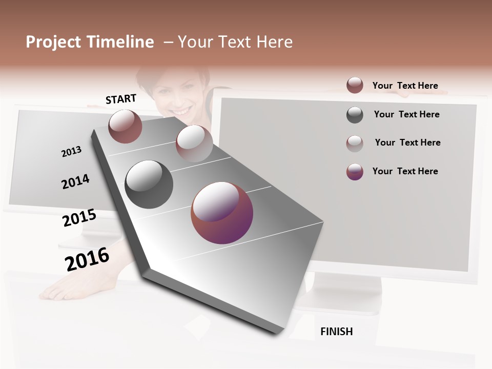 Board Office Writing PowerPoint Template