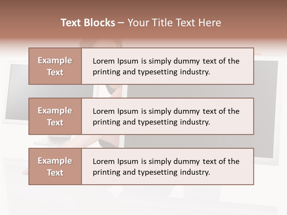 Board Office Writing PowerPoint Template
