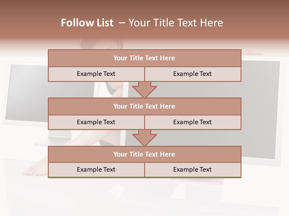 Board Office Writing PowerPoint Template