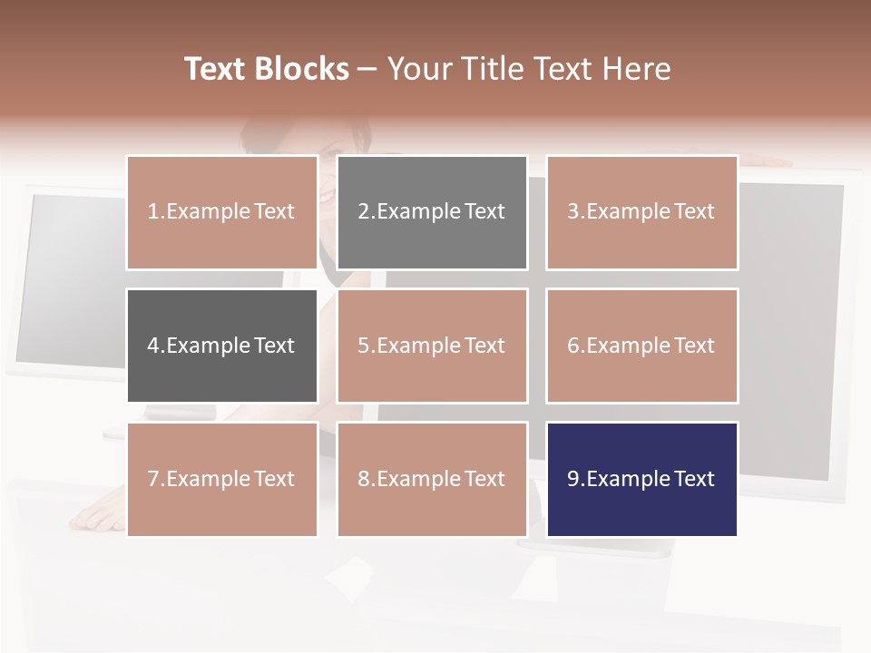 Board Office Writing PowerPoint Template