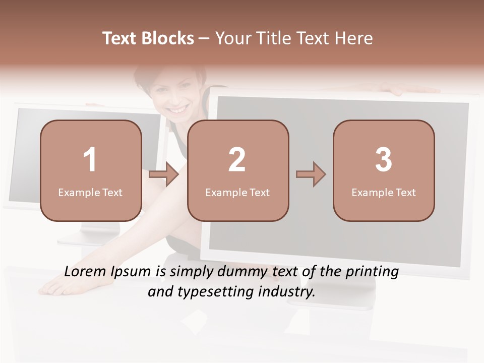 Board Office Writing PowerPoint Template
