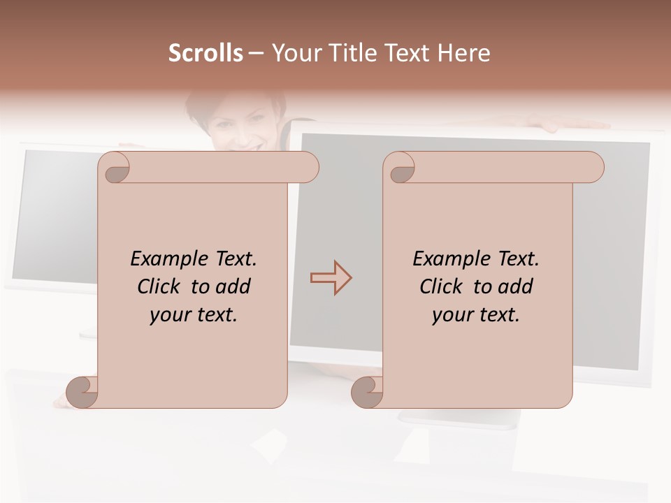 Board Office Writing PowerPoint Template