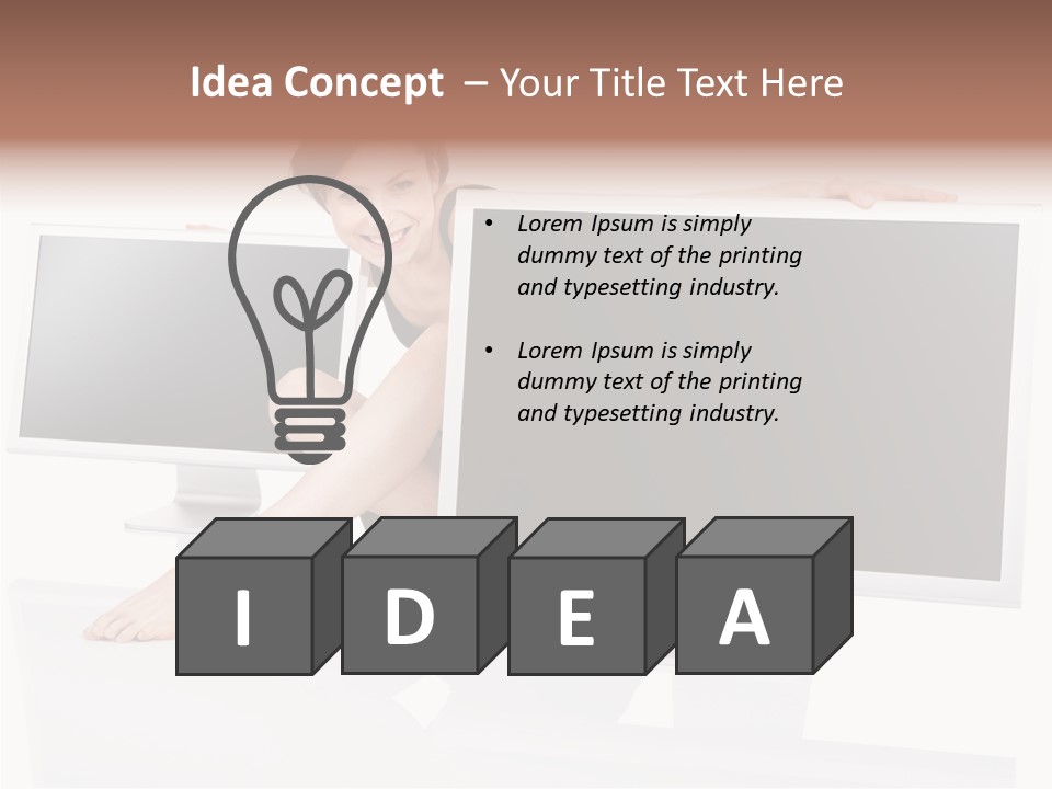 Board Office Writing PowerPoint Template