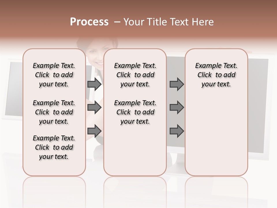 Board Office Writing PowerPoint Template