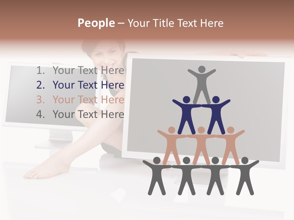 Board Office Writing PowerPoint Template