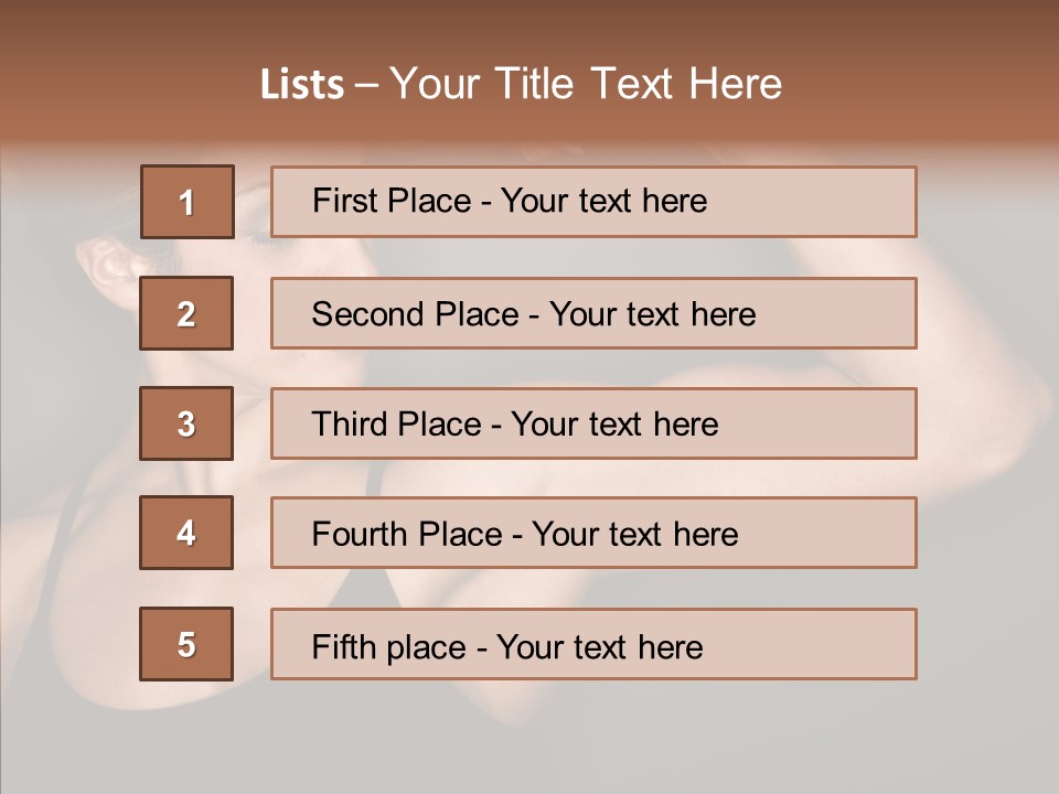 Iron Diet Exercise PowerPoint Template