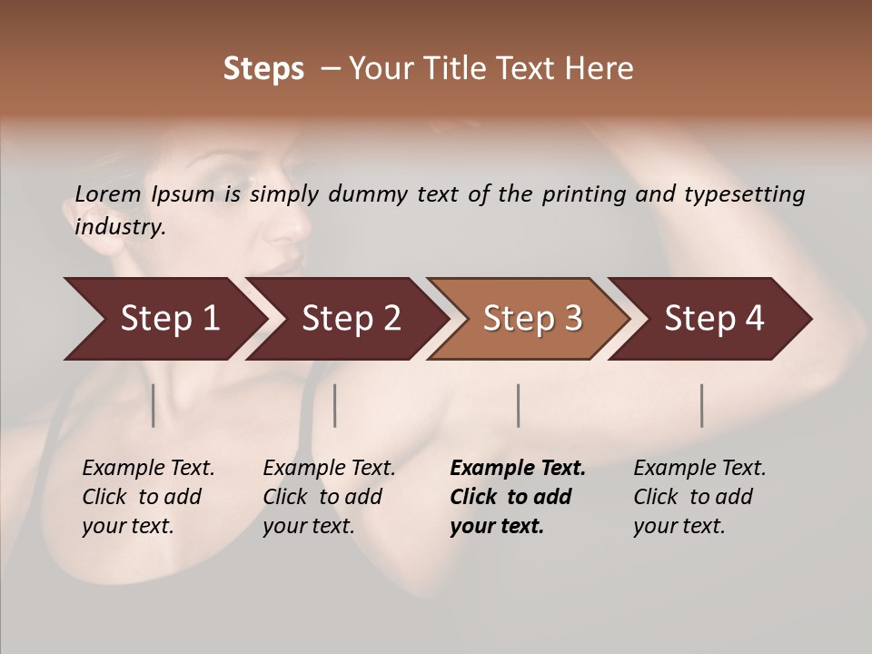 Iron Diet Exercise PowerPoint Template