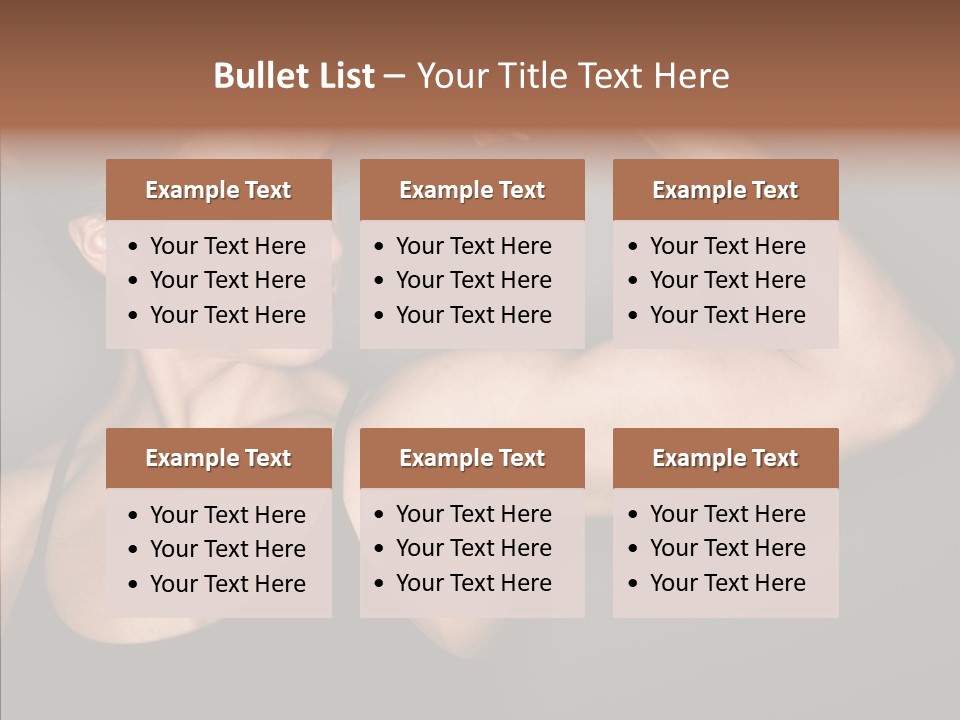 Iron Diet Exercise PowerPoint Template