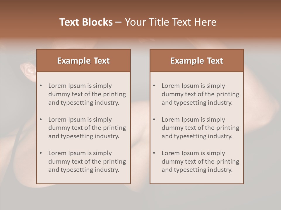 Iron Diet Exercise PowerPoint Template