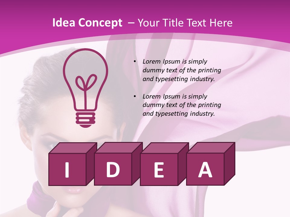 Lovely Style Young PowerPoint Template