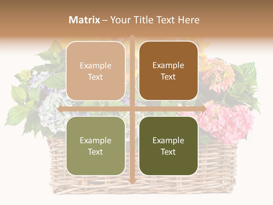 Plant Flora Bush PowerPoint Template