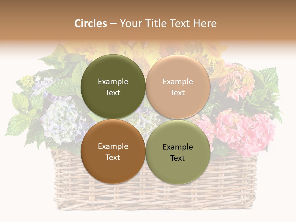 Plant Flora Bush PowerPoint Template