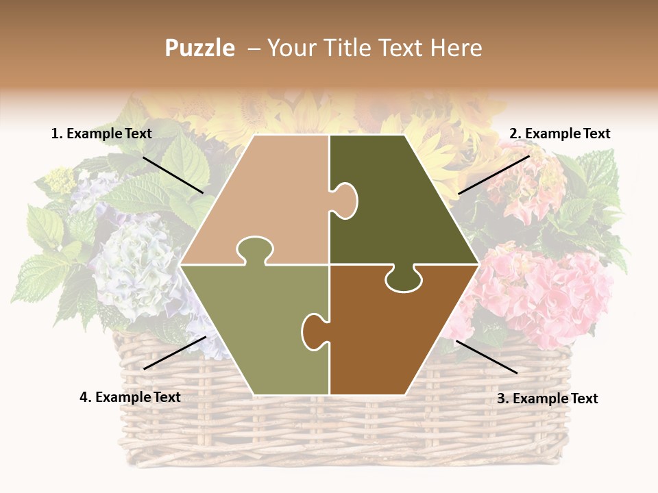 Plant Flora Bush PowerPoint Template