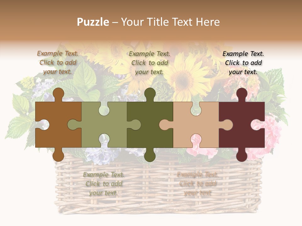 Plant Flora Bush PowerPoint Template