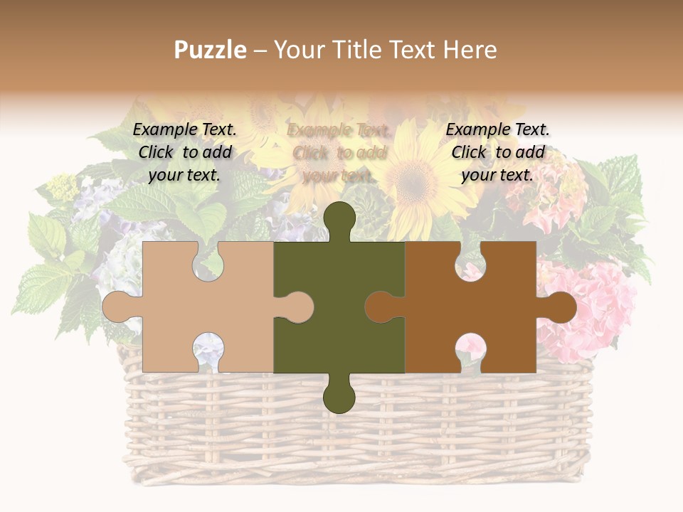 Plant Flora Bush PowerPoint Template