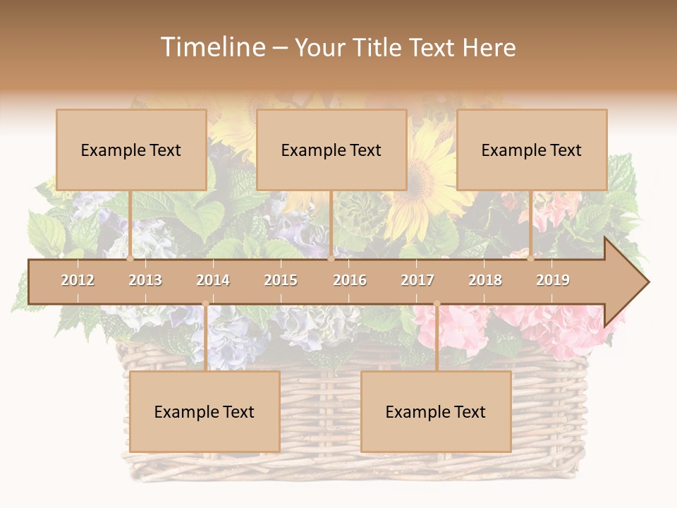 Plant Flora Bush PowerPoint Template