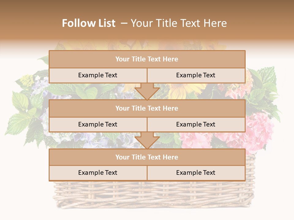 Plant Flora Bush PowerPoint Template