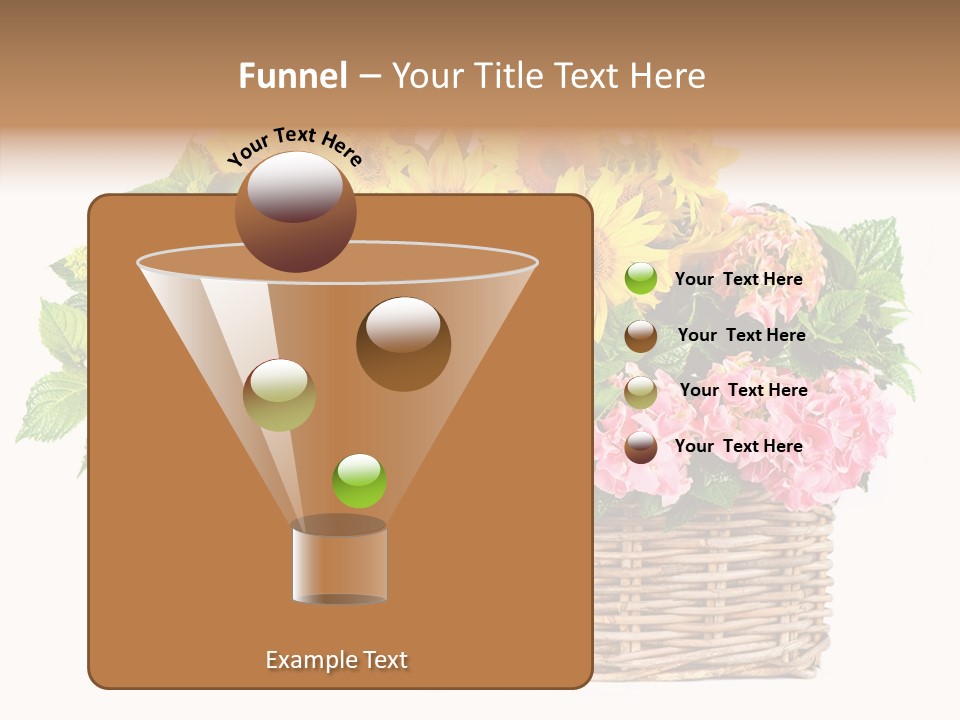 Plant Flora Bush PowerPoint Template