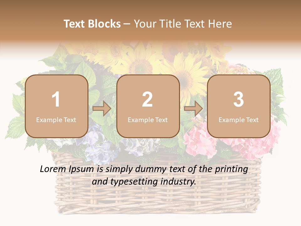 Plant Flora Bush PowerPoint Template