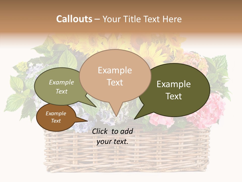Plant Flora Bush PowerPoint Template