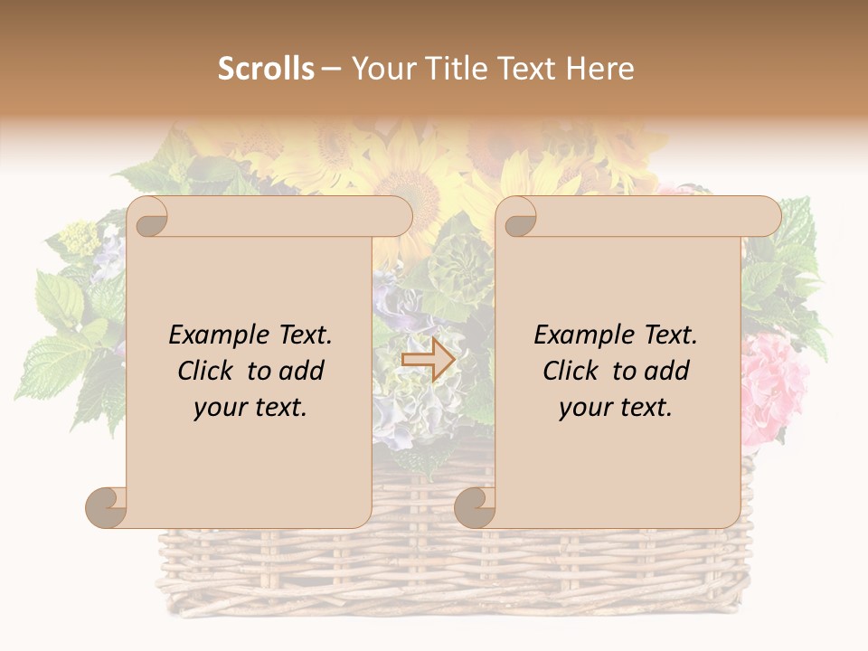 Plant Flora Bush PowerPoint Template