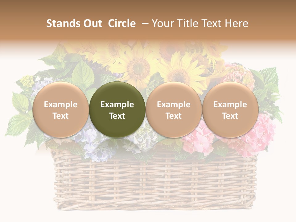 Plant Flora Bush PowerPoint Template