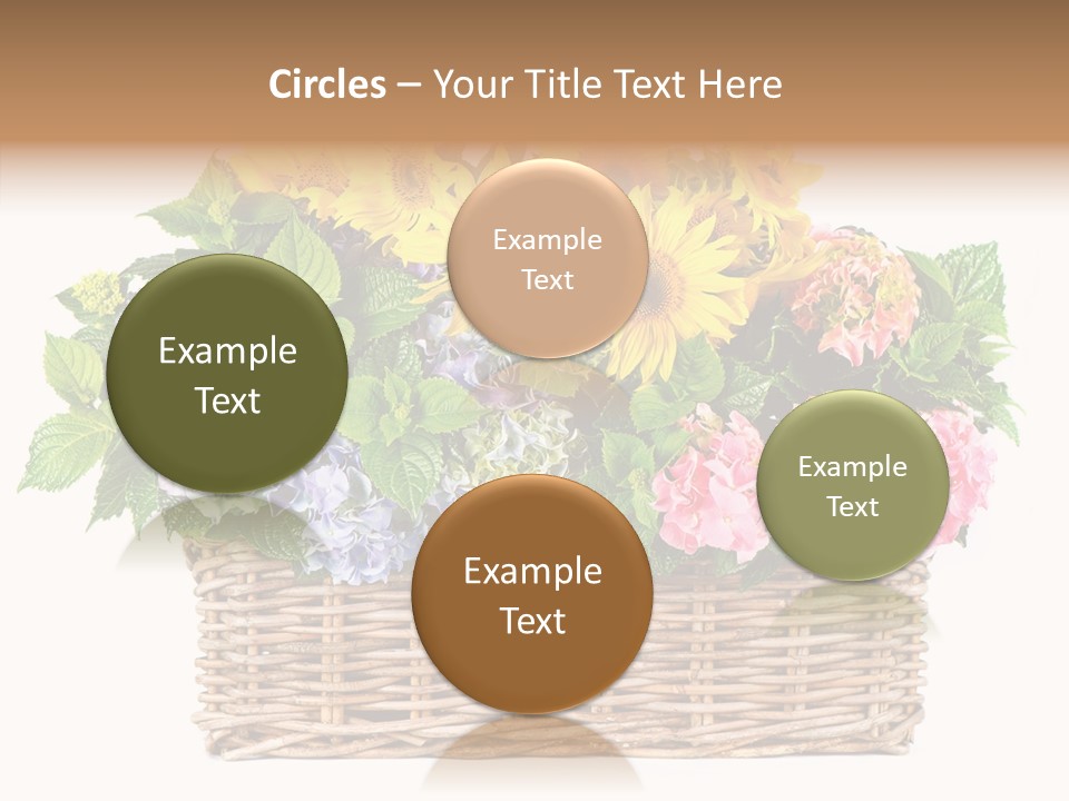 Plant Flora Bush PowerPoint Template