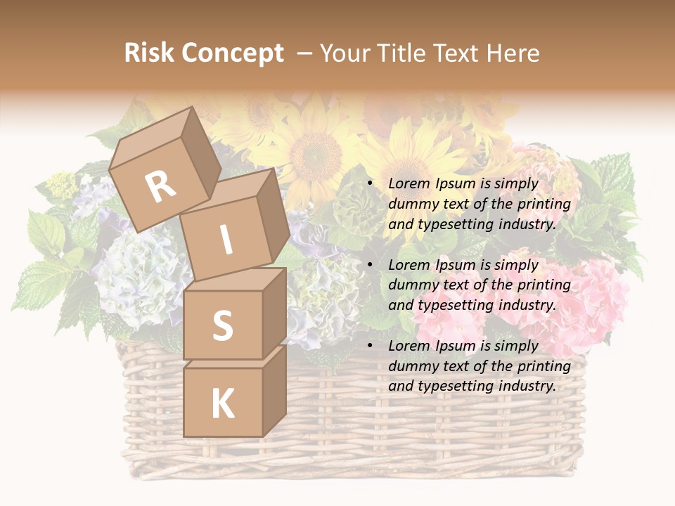 Plant Flora Bush PowerPoint Template