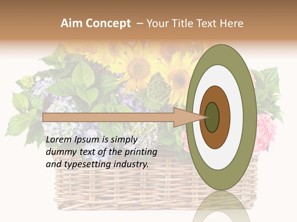 Plant Flora Bush PowerPoint Template