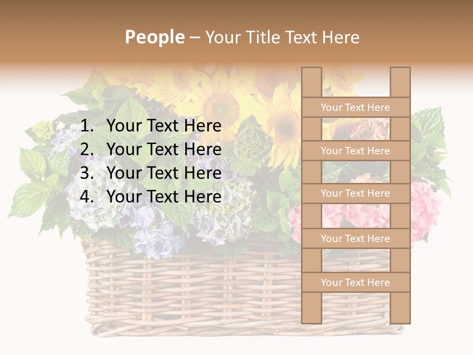 Plant Flora Bush PowerPoint Template