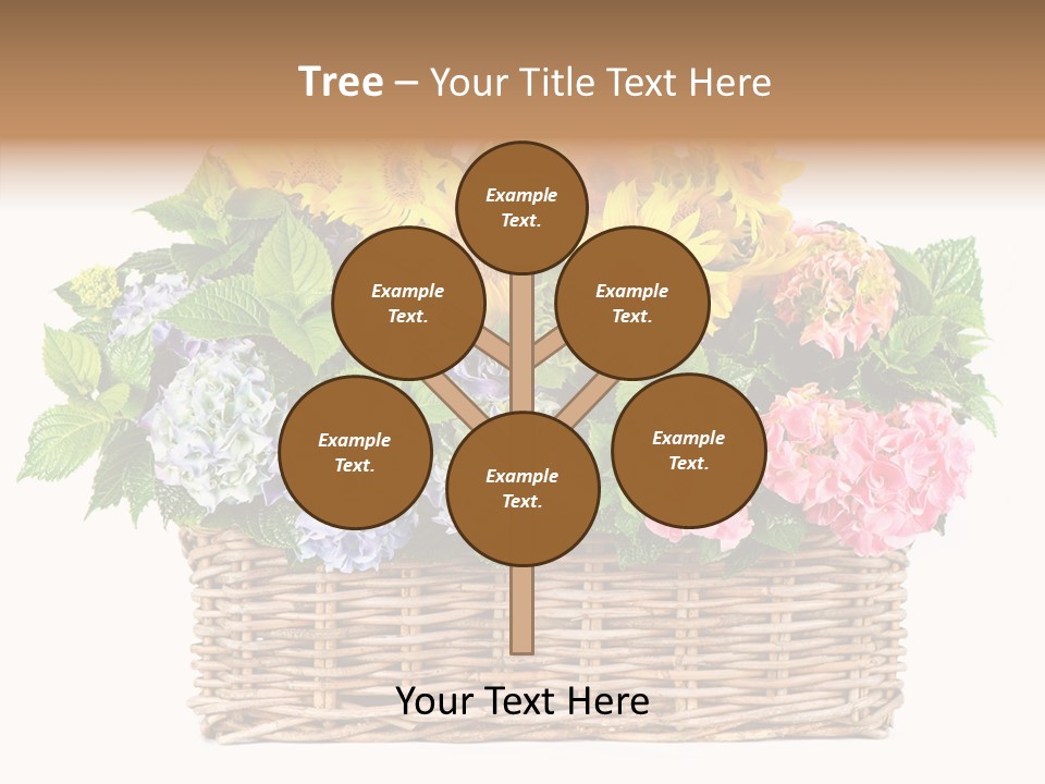 Plant Flora Bush PowerPoint Template