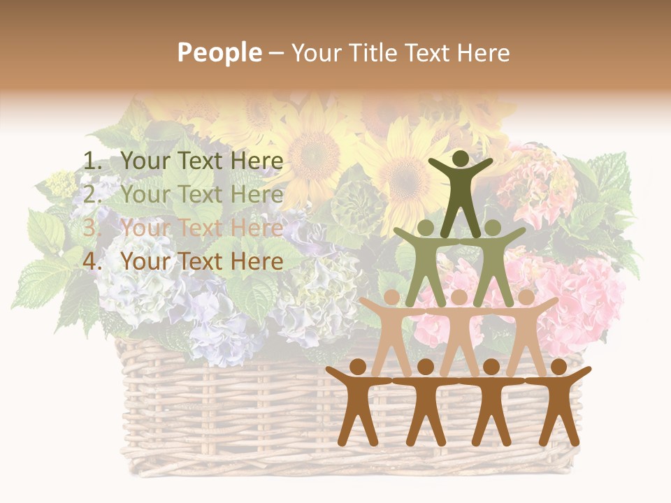 Plant Flora Bush PowerPoint Template