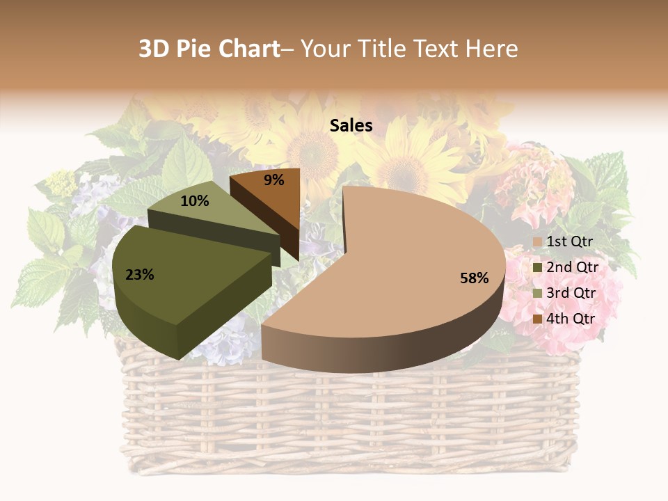 Plant Flora Bush PowerPoint Template