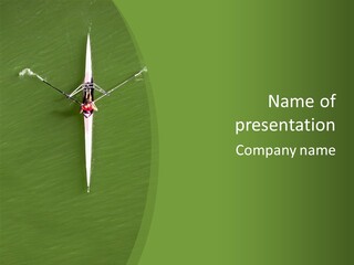 Outdoors Water Teamwork PowerPoint Template