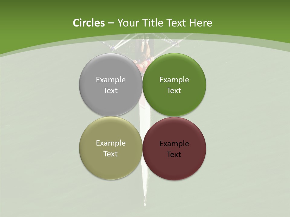 Outdoors Water Teamwork PowerPoint Template