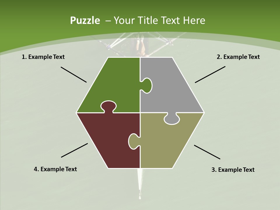 Outdoors Water Teamwork PowerPoint Template