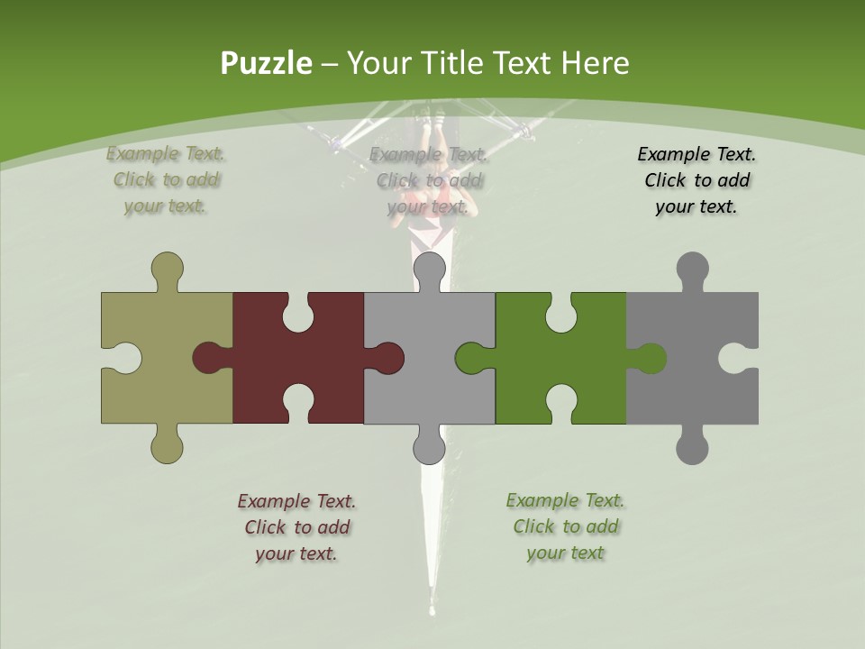 Outdoors Water Teamwork PowerPoint Template