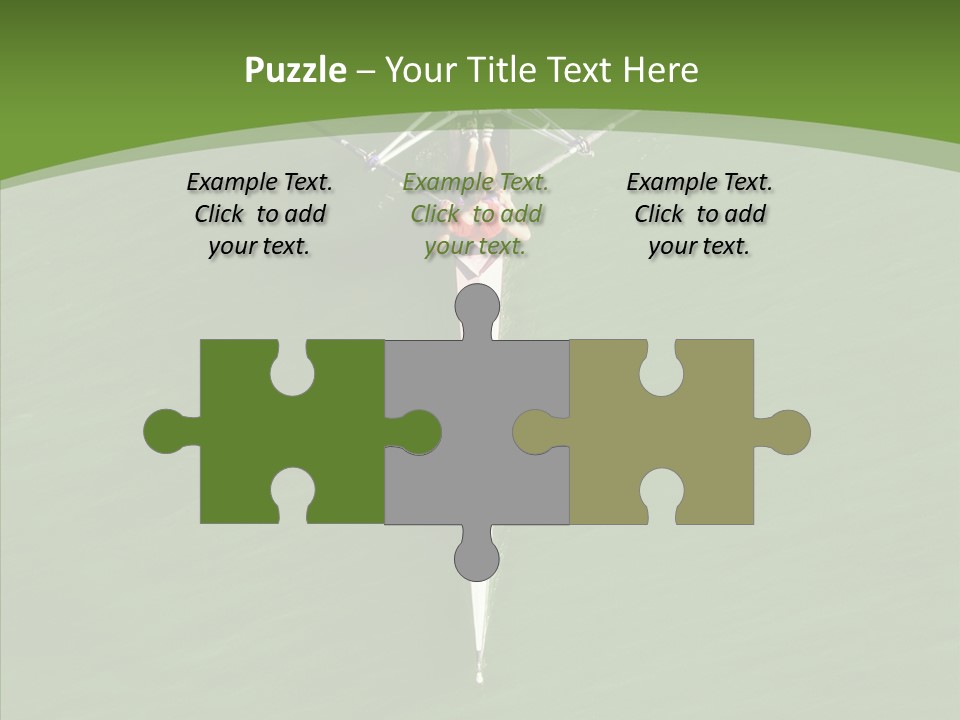 Outdoors Water Teamwork PowerPoint Template