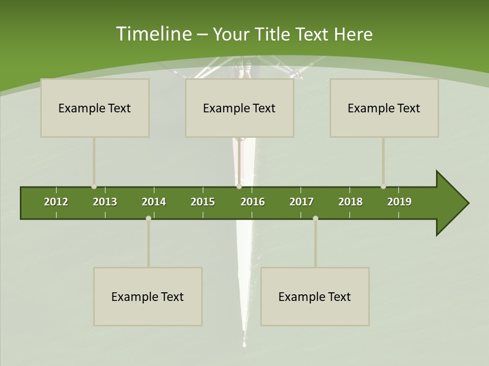 Outdoors Water Teamwork PowerPoint Template