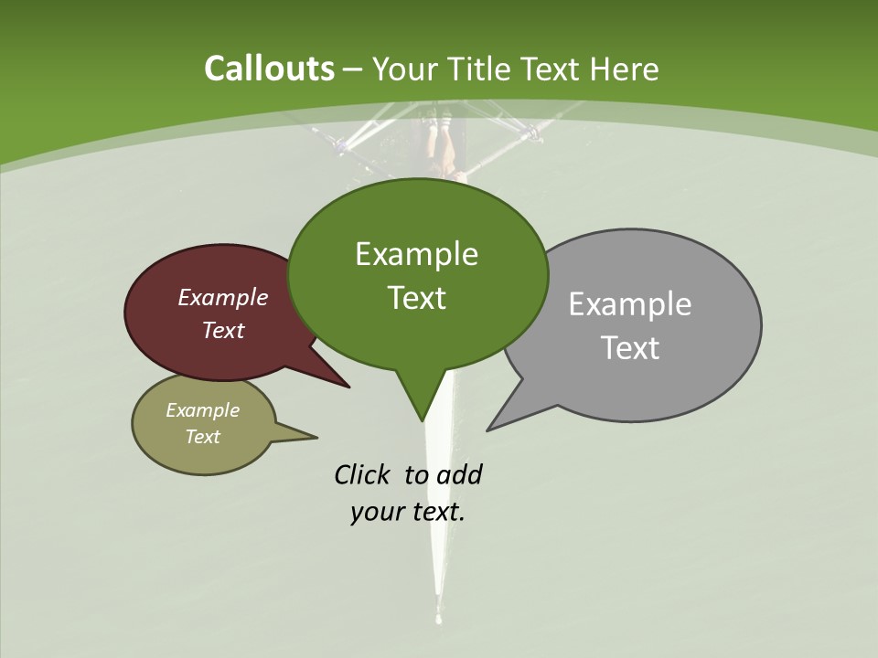 Outdoors Water Teamwork PowerPoint Template